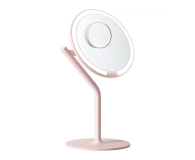 Amiro Różowe Lustro do makijażu z podświetleniem LED - 1349228 - zdjęcie 1